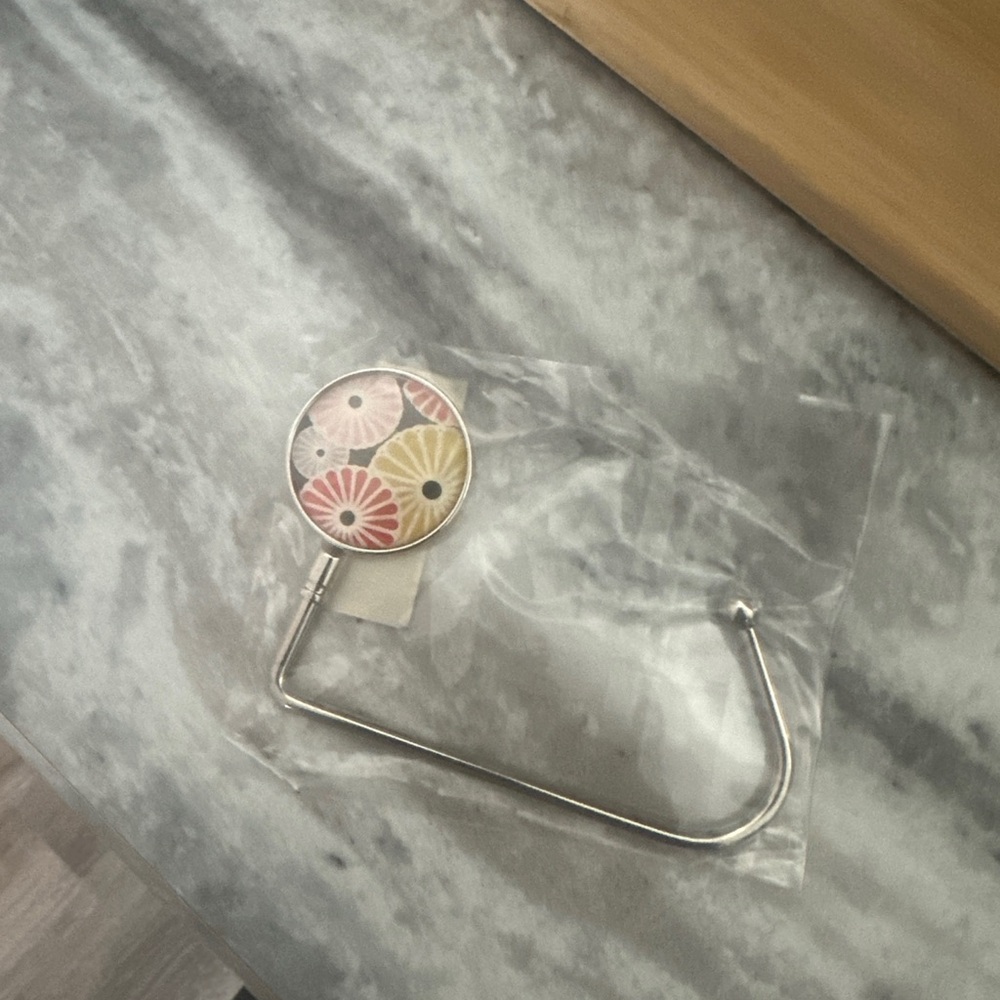 Floral Purse Hook